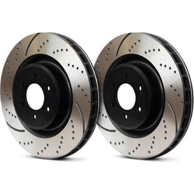 Rear Slotted Rotor by EBC BRAKE - GD7141 1