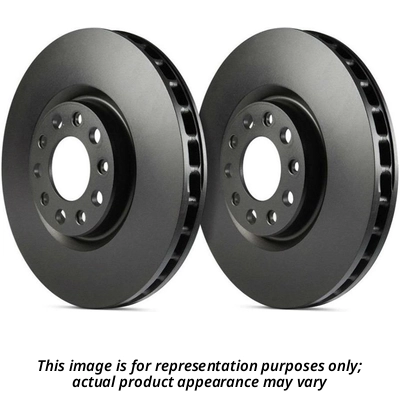 Rear Disc Brake Rotor by EBC BRAKE - RK7244 1