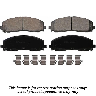 Rear Ceramic Pads by WAGNER - ZD1510 1