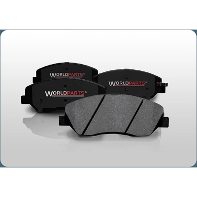 Front Ceramic Pads by WORLDPARTS - D1896C 1