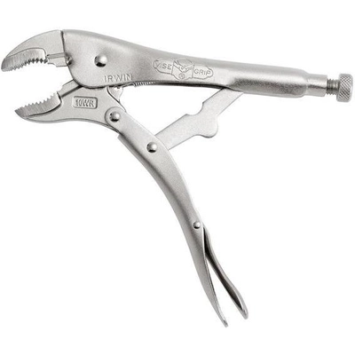 IRWIN - 502L3 - Locking Pliers with Wire Cutter, Curved Jaw, 10-Inch pa4
