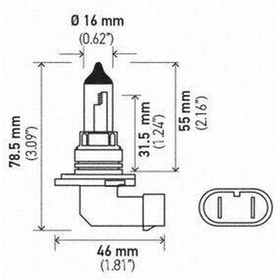 Low Beam Headlight by HELLA - 9006SB pa9