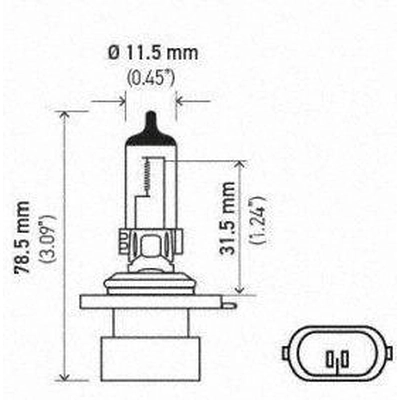 Low Beam Headlight by HELLA - H71071452 pa19