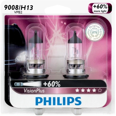 Low Beam Headlight (Pack of 2) by PHILIPS - 9008VPB2 pa28