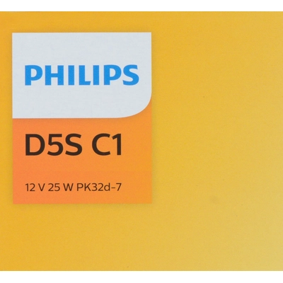 Low Beam Headlight by PHILIPS - D5SC1 pa10