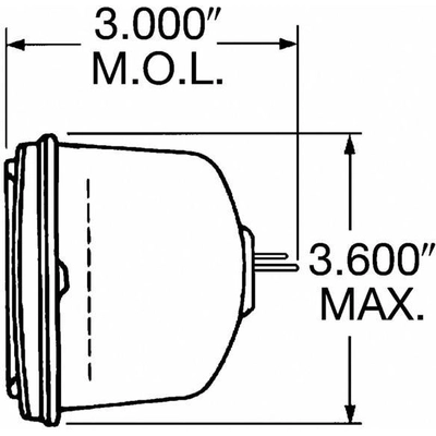 Low Beam Headlight by WAGNER - H4703 pa6