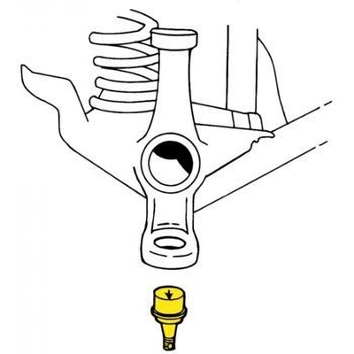 Lower Ball Joint by MOOG - K7407 pa12