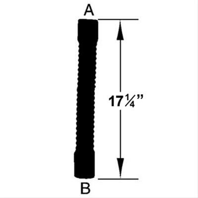 Lower Radiator Hose Flex by DAYCO - 81171 pa3