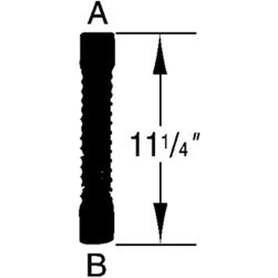Lower Radiator Hose Flex by DAYCO - 81311 pa5