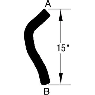 Lower Radiator Or Coolant Hose by DAYCO - 70505 pa3