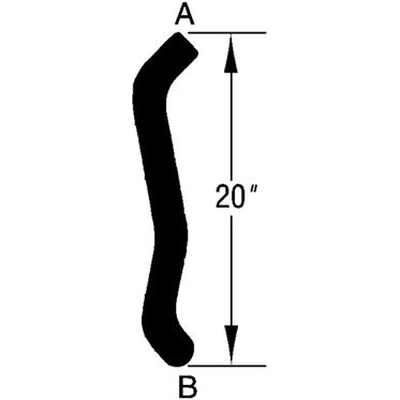 Lower Radiator Or Coolant Hose by DAYCO - 70537 pa3