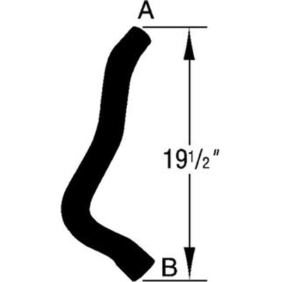 Lower Radiator Or Coolant Hose by DAYCO - 71129 pa4