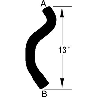 Lower Radiator Or Coolant Hose by DAYCO - 71591 pa4
