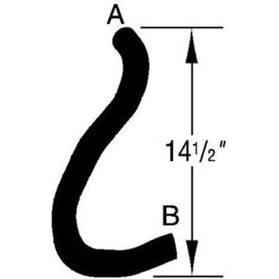 Lower Radiator Or Coolant Hose by DAYCO - 71626 pa5