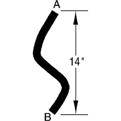 Lower Radiator Or Coolant Hose by DAYCO - 71695 pa3