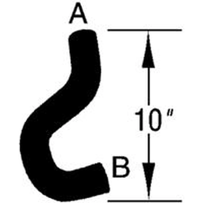 Lower Radiator Or Coolant Hose by DAYCO - 71822 pa3