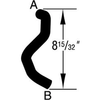 Lower Radiator Or Coolant Hose by DAYCO - 72114 pa4