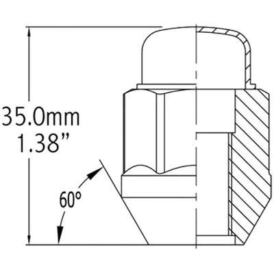 COYOTE WHEEL ACCESSORIES - 56K548BLK - Lug Wheel Installation Kit pa3