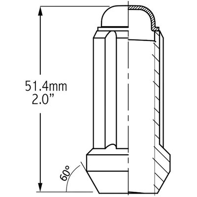 Lug Nut by COYOTE WHEEL ACCESSORIES - 63K648 pa2