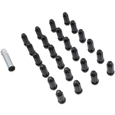 Lug Nut by COYOTE WHEEL ACCESSORIES - 63K648BLK pa1