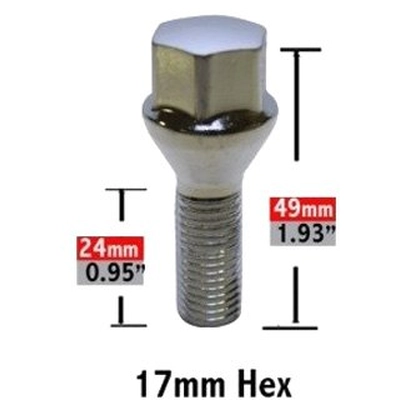 COYOTE WHEEL ACCESSORIES - 84K54924 - Lug Wheel Installation Kit pa2