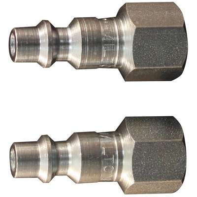 M-Style 1/4" (F) NPT x 1/4" 40 CFM Steel Quick Coupler Plug in Box Package, 10 Pieces by MILTON INDUSTRIES INC - 728 pa3