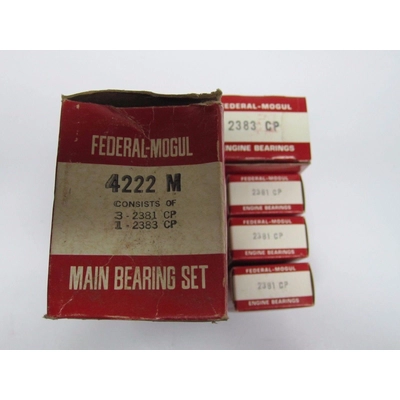 Main Bearing Set by SEALED POWER - 4222M pa4