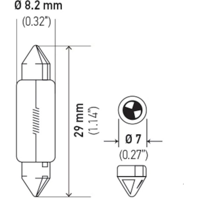 Map Light (Pack of 10) by HELLA - DE3021 pa2