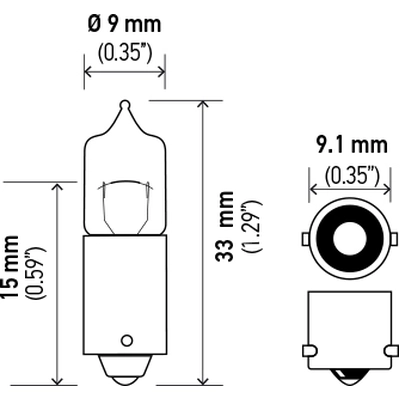 Map Light (Pack of 10) by HELLA - H5W pa4