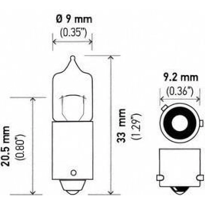 Map Light by HELLA - H6W pa3