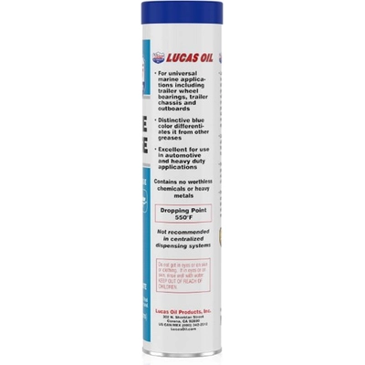 Marine Grease by LUCAS OIL PRODUCTS INC. - 10320-30 pa3