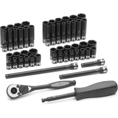 Metric Socket Set by GREY PNEUMATIC TOOLS - 89653CRD pa2