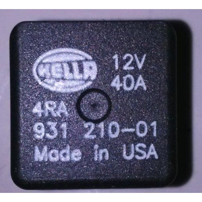 Micro Plug Relay by HELLA - 933332101 pa2