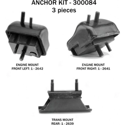 Motor And Transmission Mount Kit by ANCHOR - 300084 pa3