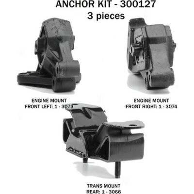Motor And Transmission Mount Kit by ANCHOR - 300127 pa2