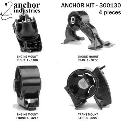 Motor And Transmission Mount Kit by ANCHOR - 300130 pa2
