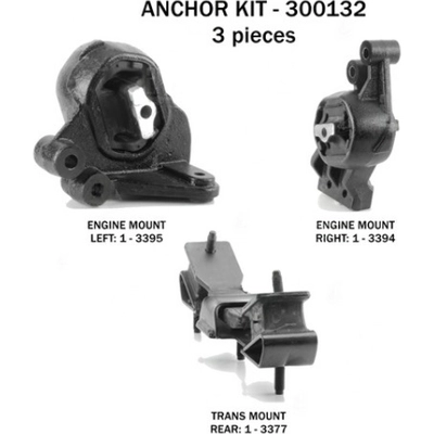 Motor And Transmission Mount Kit by ANCHOR - 300132 pa2