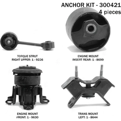 Motor And Transmission Mount Kit by ANCHOR - 300421 pa1