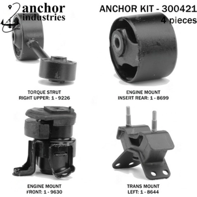 Motor And Transmission Mount Kit by ANCHOR - 300421 pa2