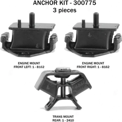 Motor And Transmission Mount Kit by ANCHOR - 300775 pa2