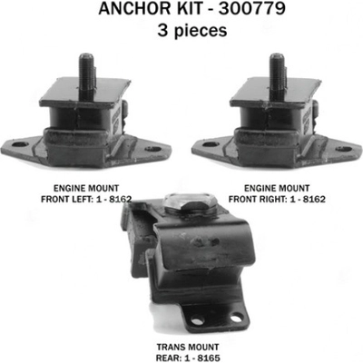 Motor And Transmission Mount Kit by ANCHOR - 300779 pa1