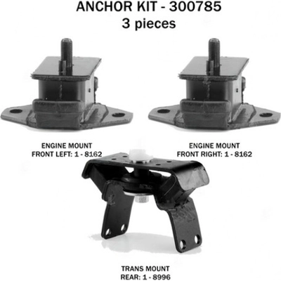 Motor And Transmission Mount Kit by ANCHOR - 300785 pa2