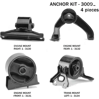 Motor And Transmission Mount Kit by ANCHOR - 300923 pa1