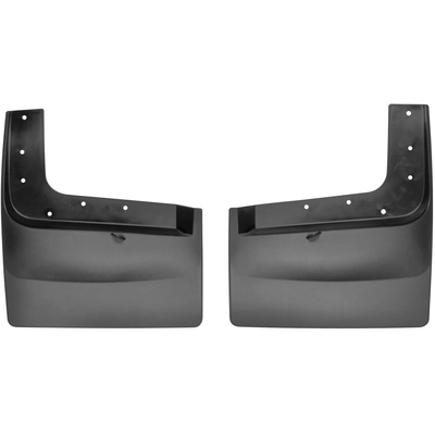 WEATHERTECH - 120074 - Black Mud Flaps pa1