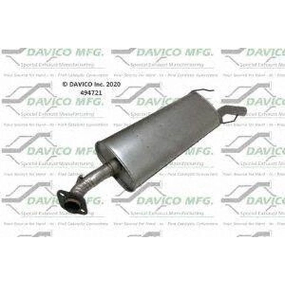 Muffler And Pipe Assembly by DAVICO - 494721 pa3