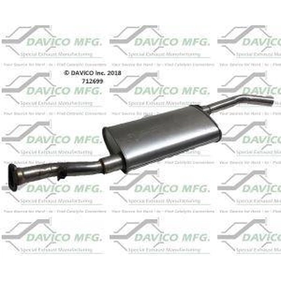 Muffler And Pipe Assembly by DAVICO - 712699 pa1