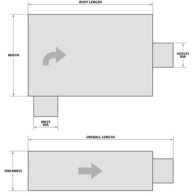 WALKER USA - 52171 - Steel Muffler And Pipe Assembly pa5