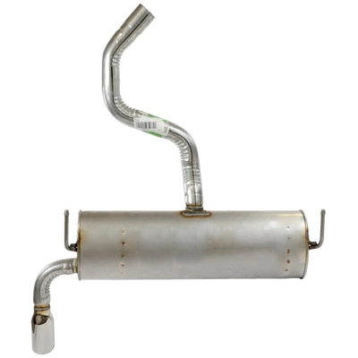 WALKER USA - 70013 - Stainless Steel Oval Exhaust Muffler Assembly pa1