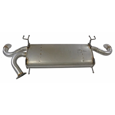 WALKER USA - 70015 - Stainless Steel Oval Exhaust Muffler Assembly pa1