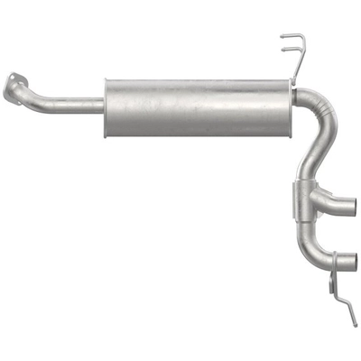 WALKER USA - 74042 - Stainless Steel Round Exhaust Muffler Assembly pa1